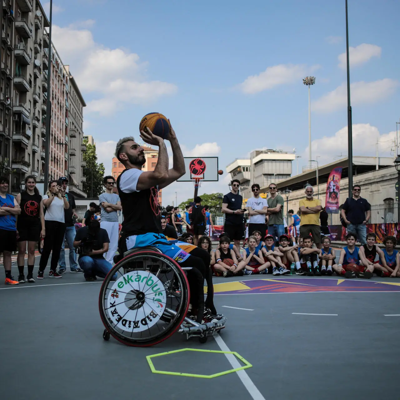 Wheelchair Basketball Experience @SpazioSammartini31