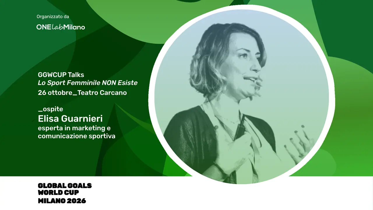 Elisa Guarnieri è la quarta ospite dell’evento “GGWCUP Talks - Lo Sport Femminile NON esiste” al Teatro Carcano