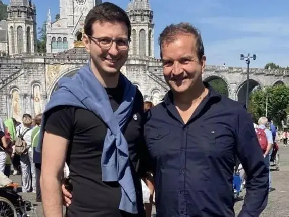 Mario Occhiuto con il figlio Chicco