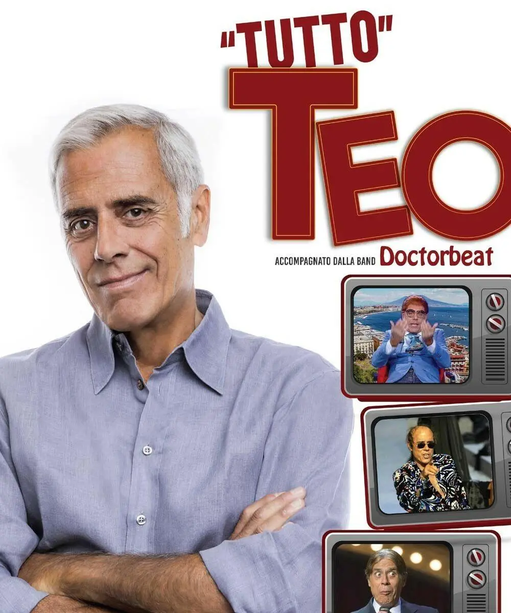 Locandina spettacolo Teo Teocoli