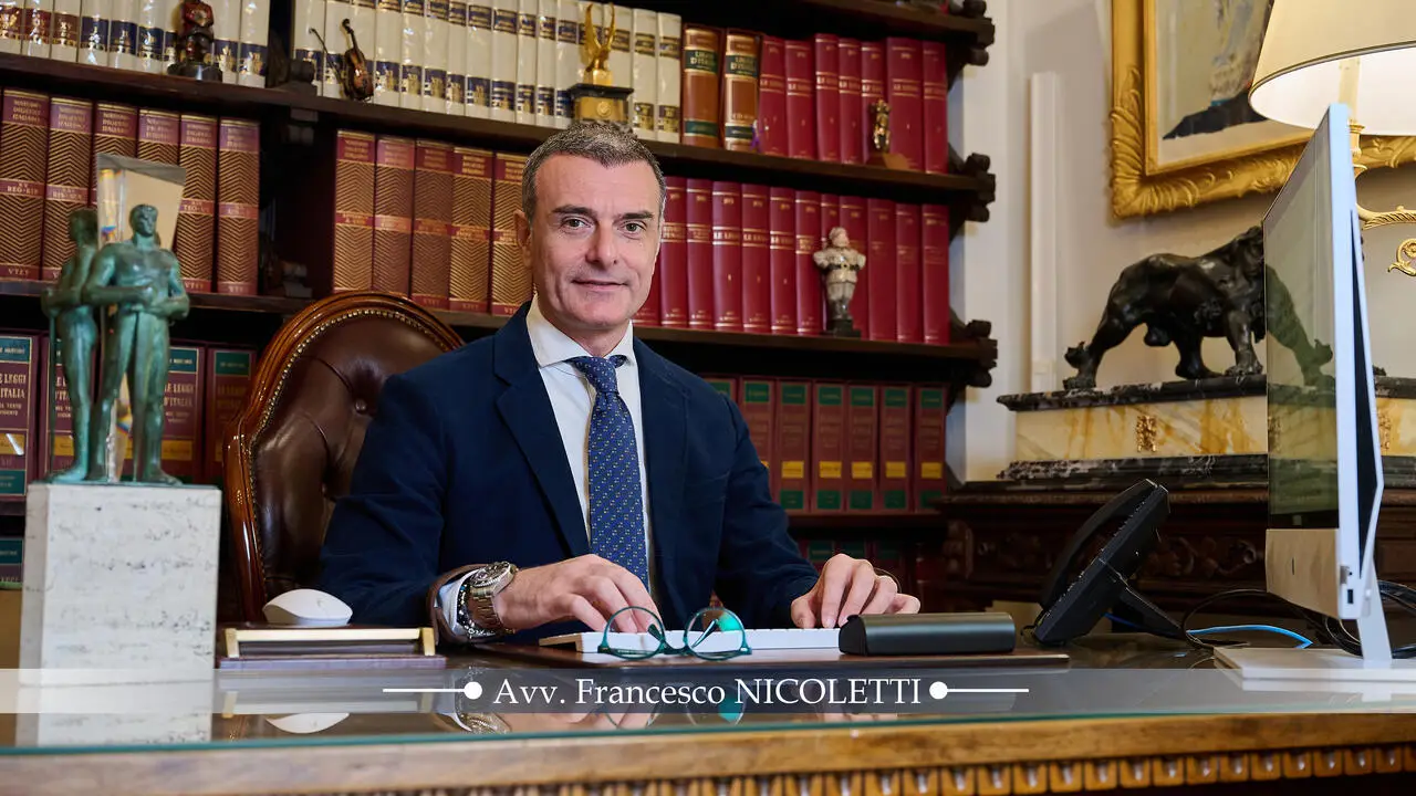L'avvocato Francesco Nicoletti