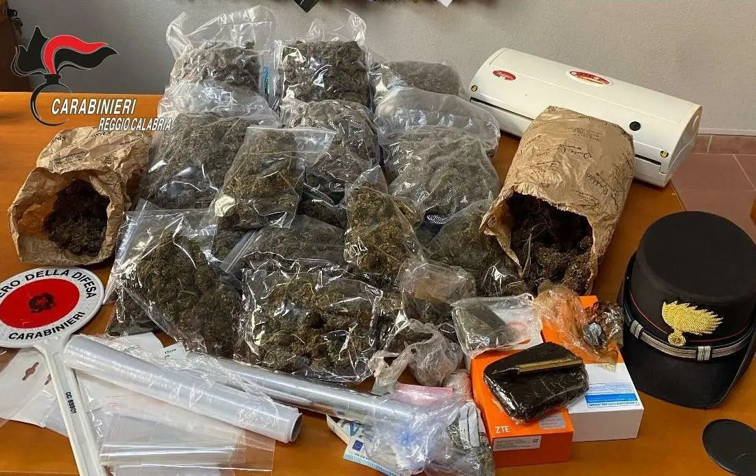 Droga rinvenuta dai Carabinieri
