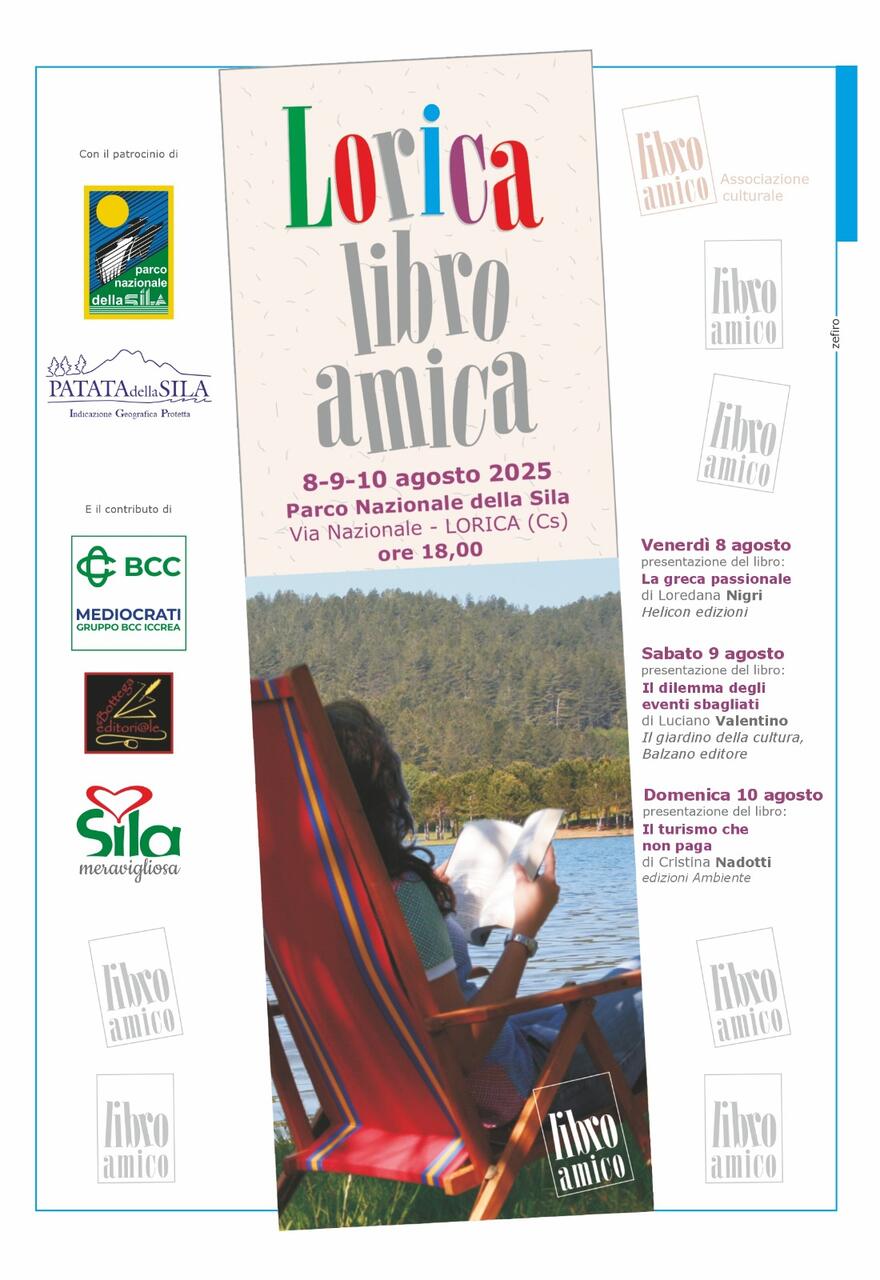 locandina Lorica Libro Amica edizione 2025