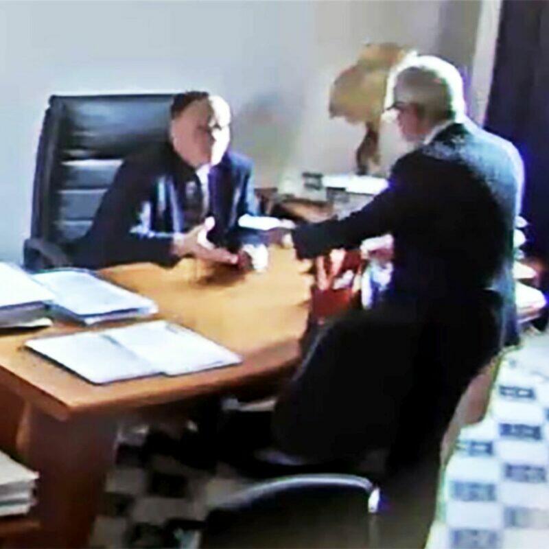 Marcello Manna e Marco Petrini