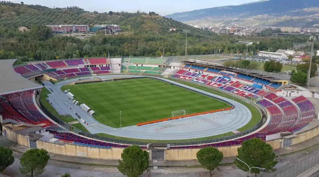 Lo stadio San Vito-Marulla di Cosenza