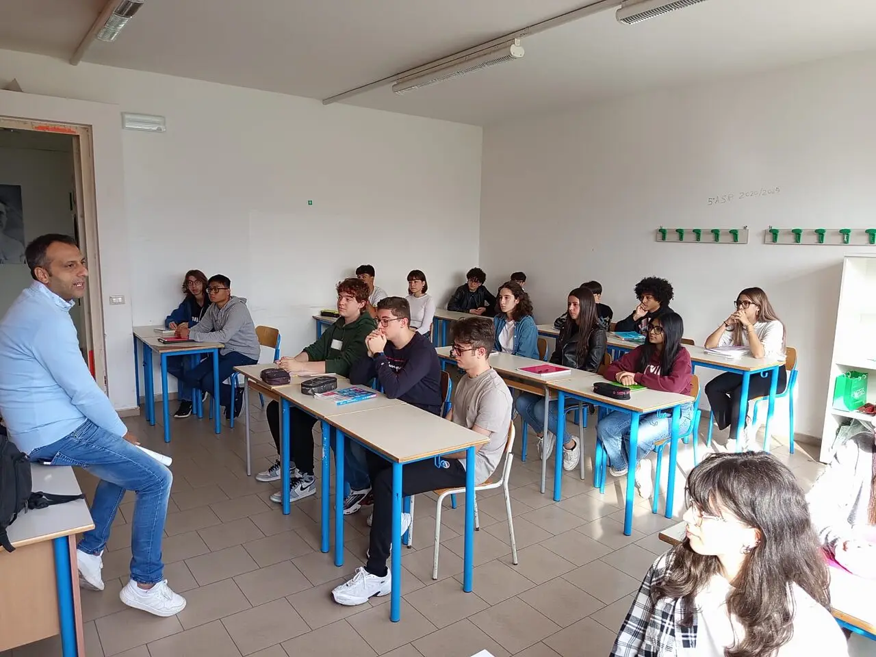 Un momento del progetto