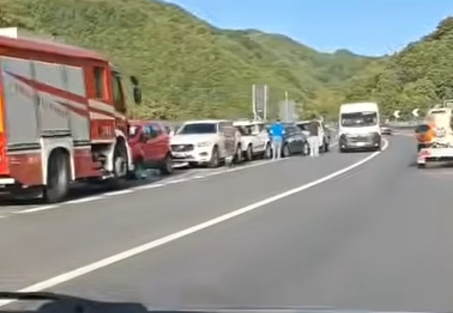 Il luogo della tragedia (foto Telemia)