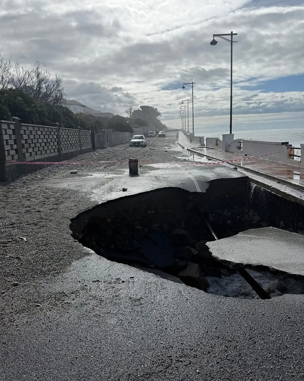Il lungomare di San Lucido
