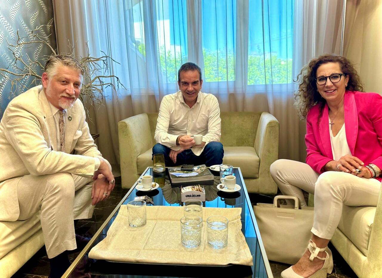 Roberto Occhiuto, Gennaro Sangiuliano Giuli e Wanda Ferro