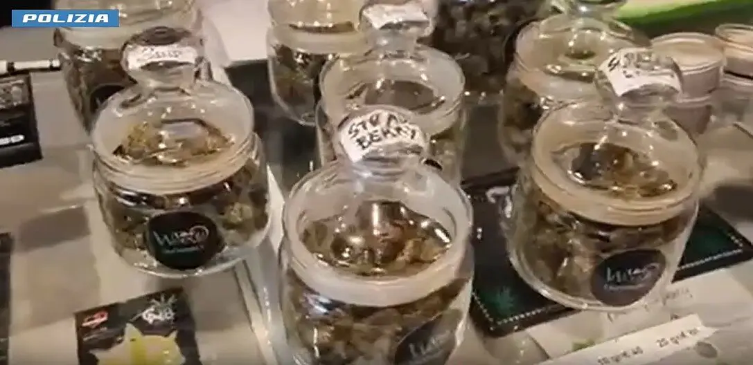 La droga sequestrata