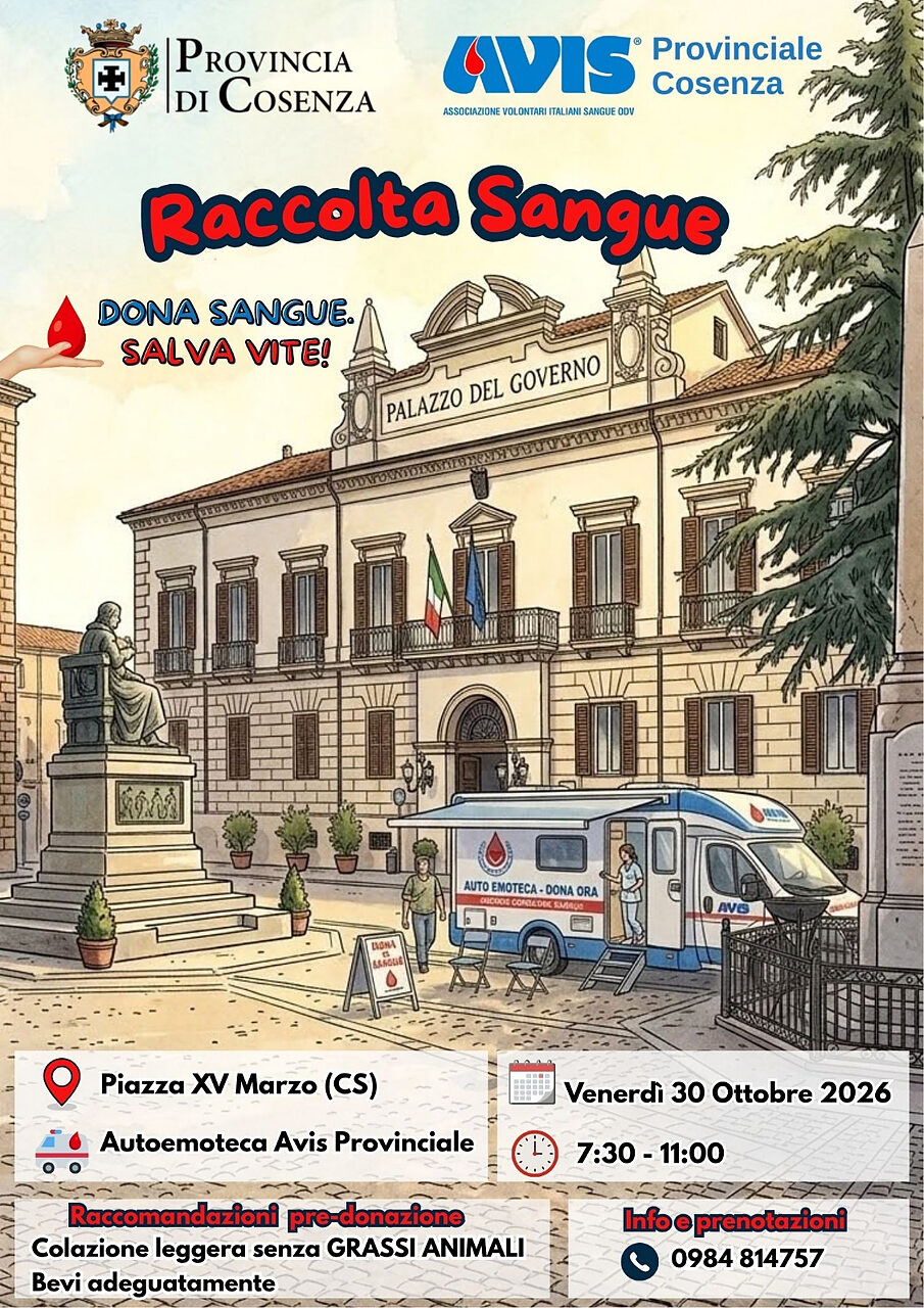 La locandina dell'evento
