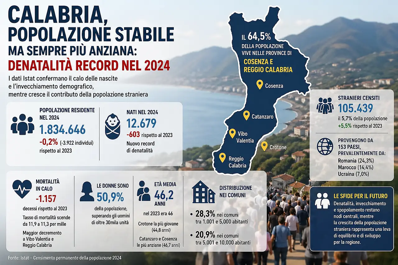 calabria popolazione