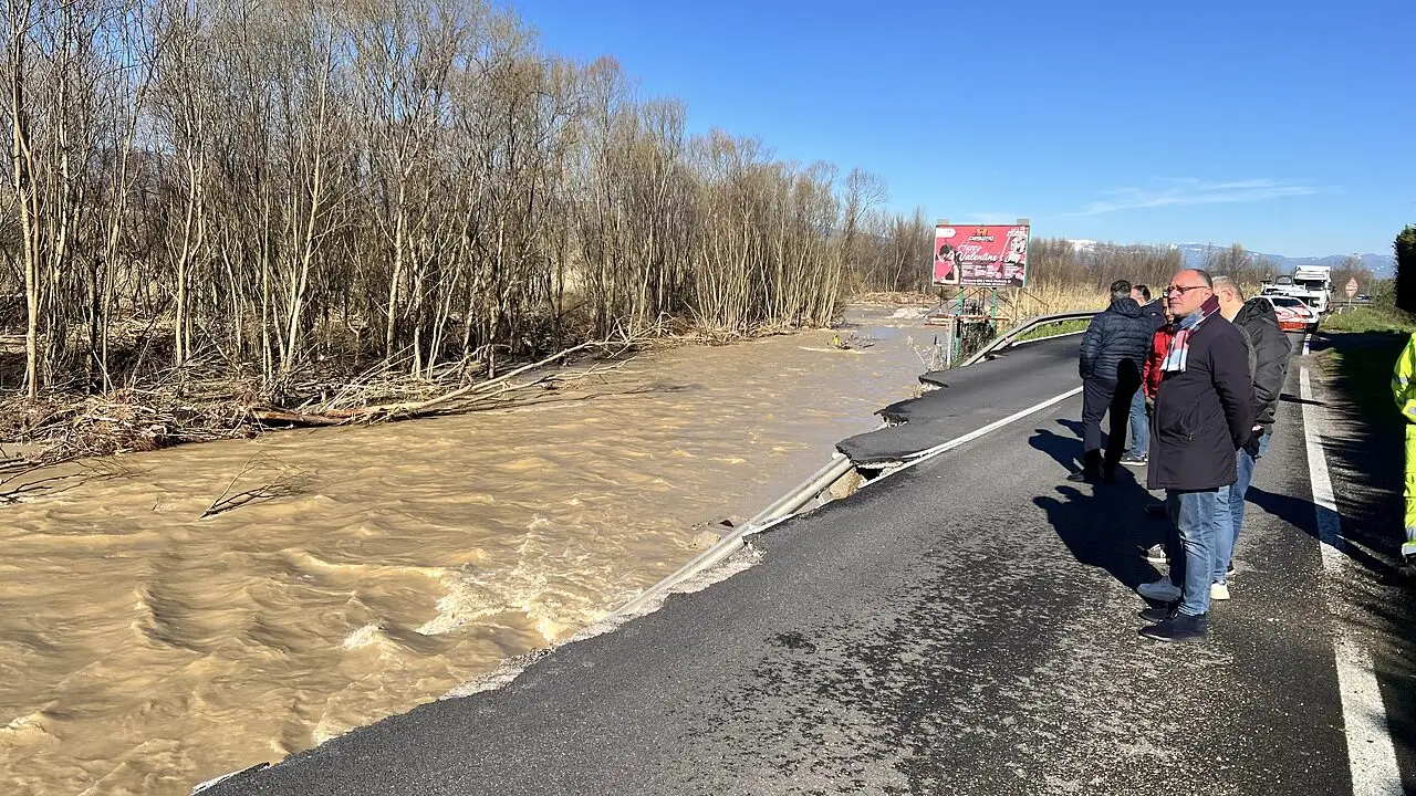 I danni del maltempo a Zumpano
