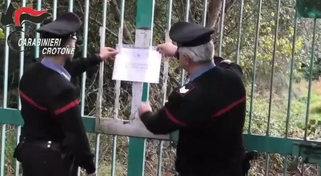 Il sequestro dei carabinieri