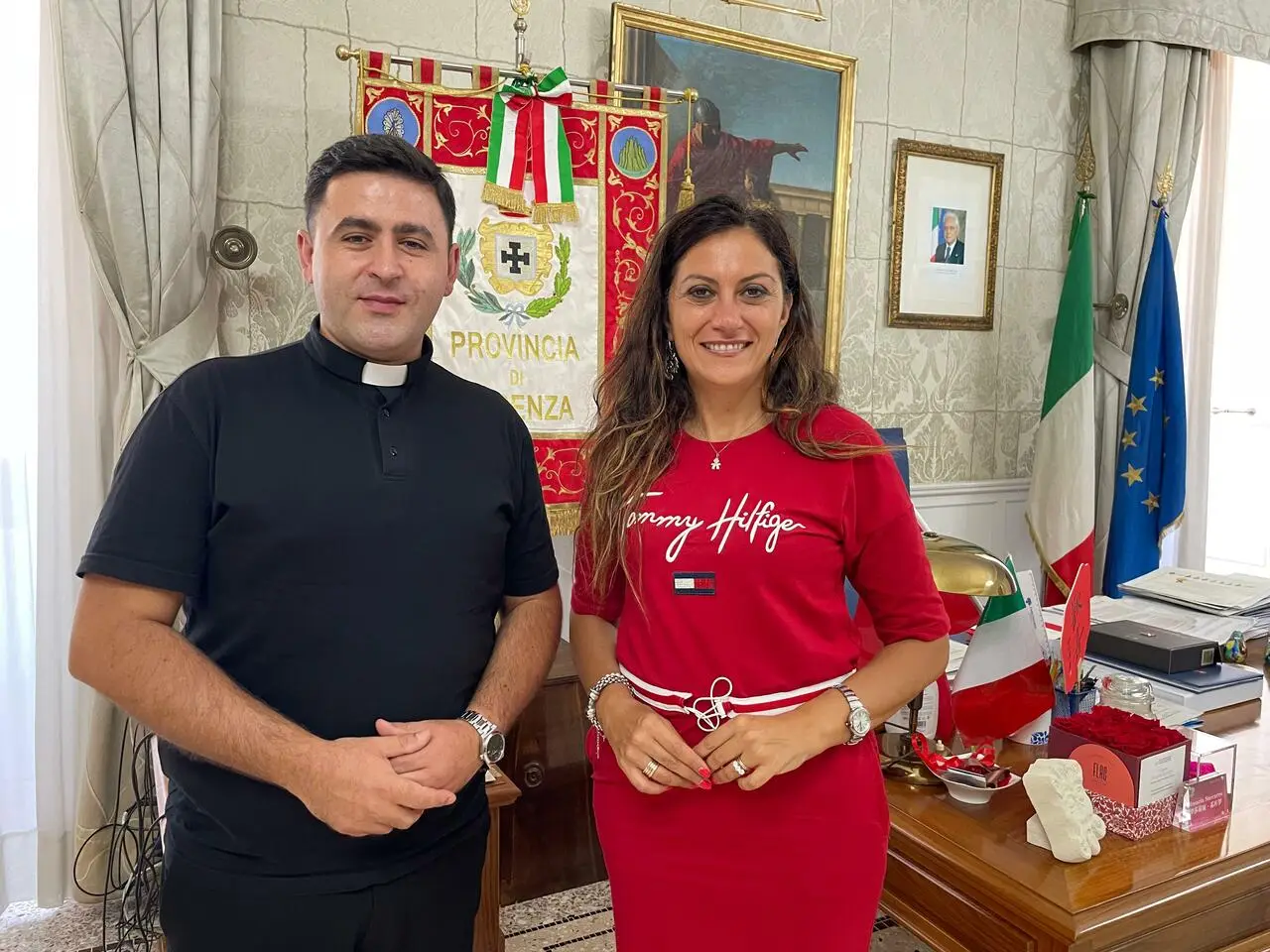 Rosaria Succurro e Don Mario Ciarullo