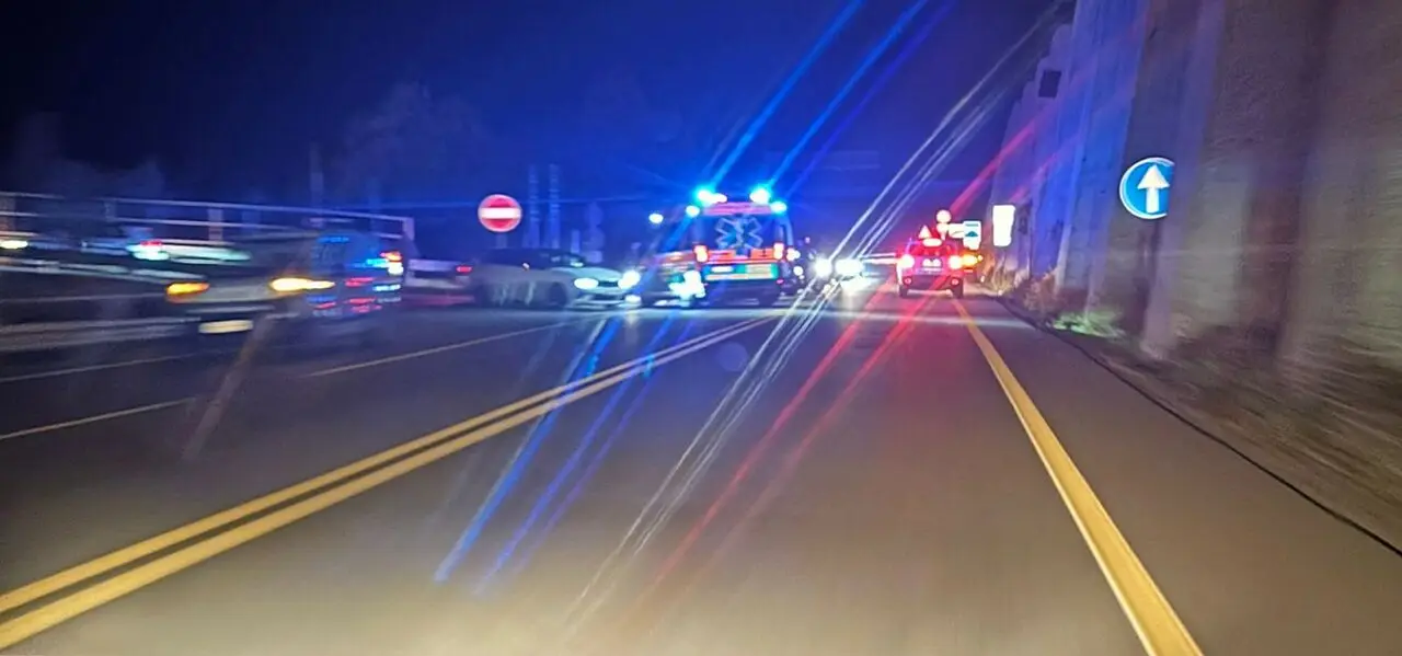 L'incidente allo svincolo di Celico