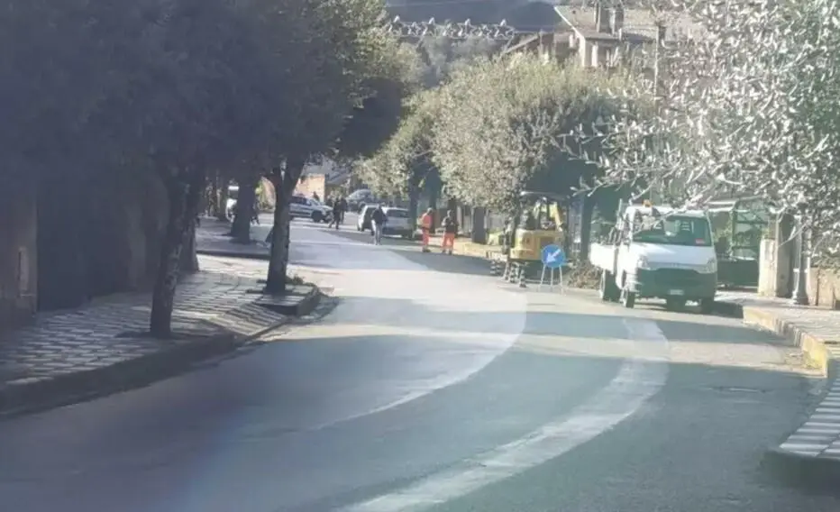 Danneggiata condotta a Dasà