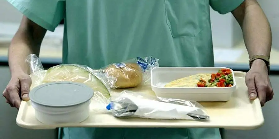 Un pasto ospedaliero