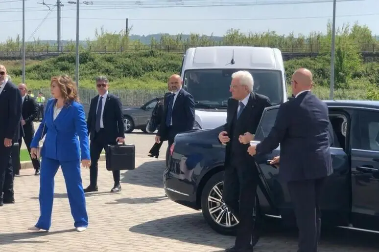 Arrivo in Calabria del Presidente della Repubblica Sergio Mattarell