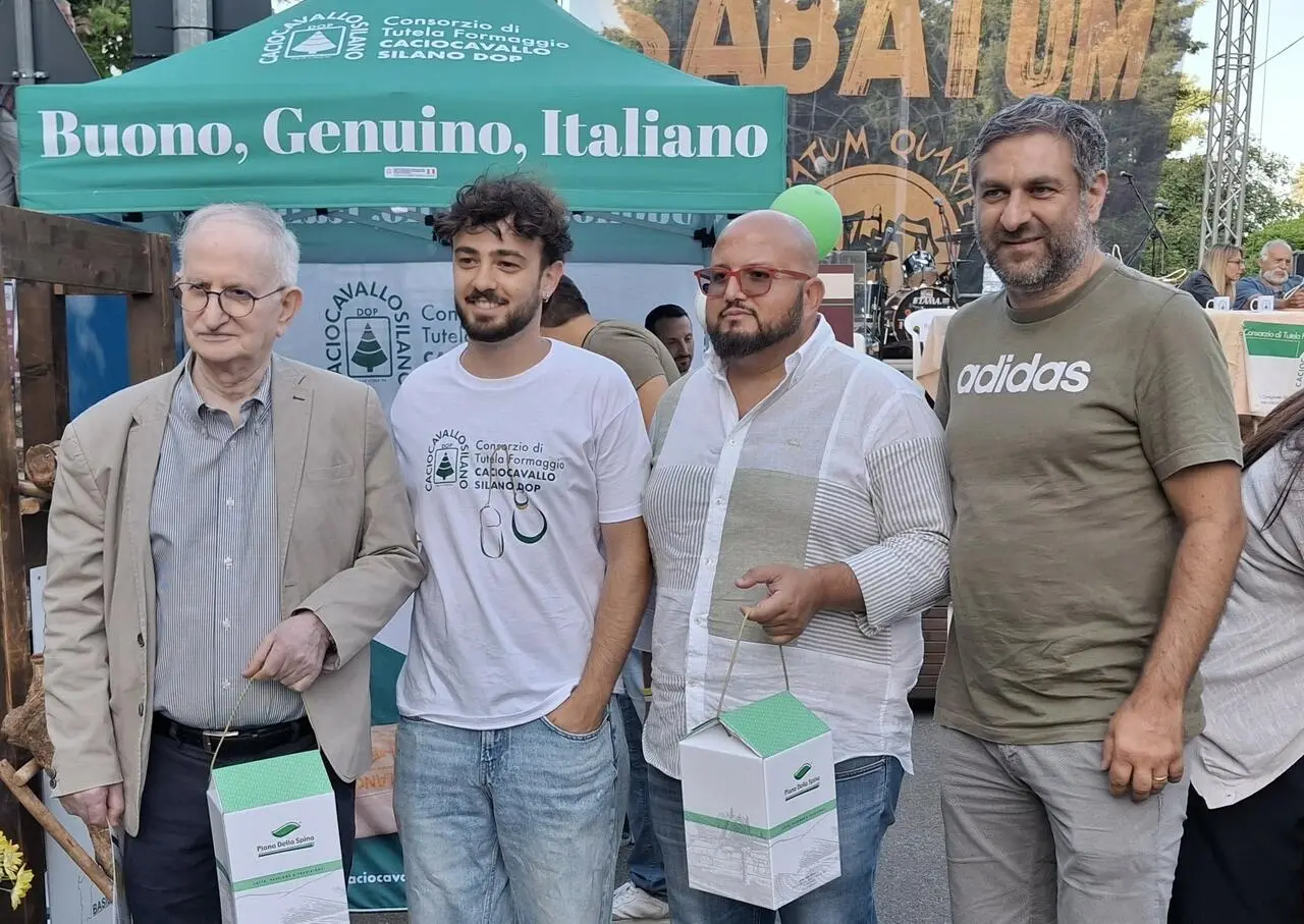 I dirigenti del club presenti all'evento