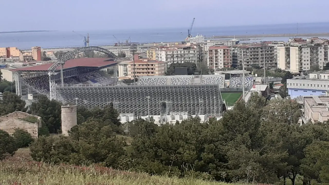 Lo stadio Ezio Scida di Crotone