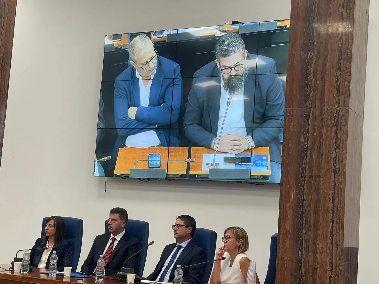 Un momento dell'incontro