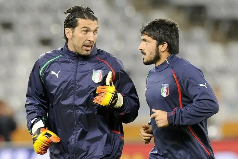 Buffon e Gattuso di nuovo in Azzurro