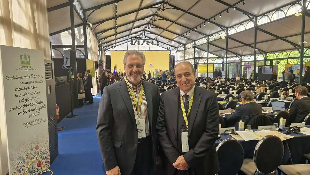da sx Cosentini e Aceto al Forum alimentazione e Agricoltura