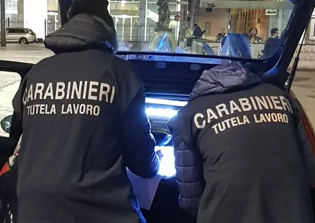 Carabinieri del Nucleo Ispettorato del Lavoro