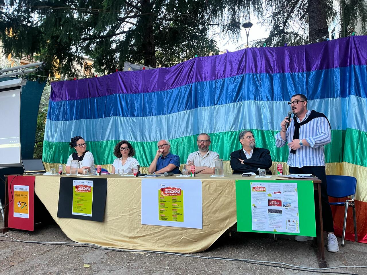 La presentazione del Festival delle migrazioni a Rota Greca