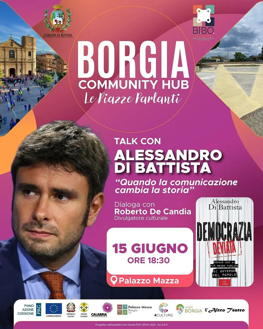 L'evento con Di Battista