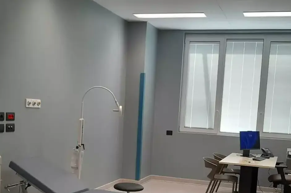 Uno degli ambulatori inaugurati
