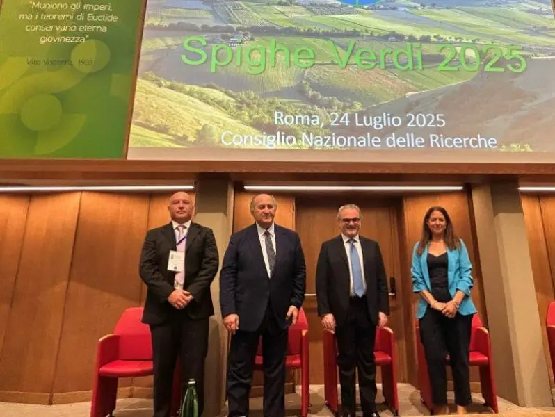 Un momento della premiazione