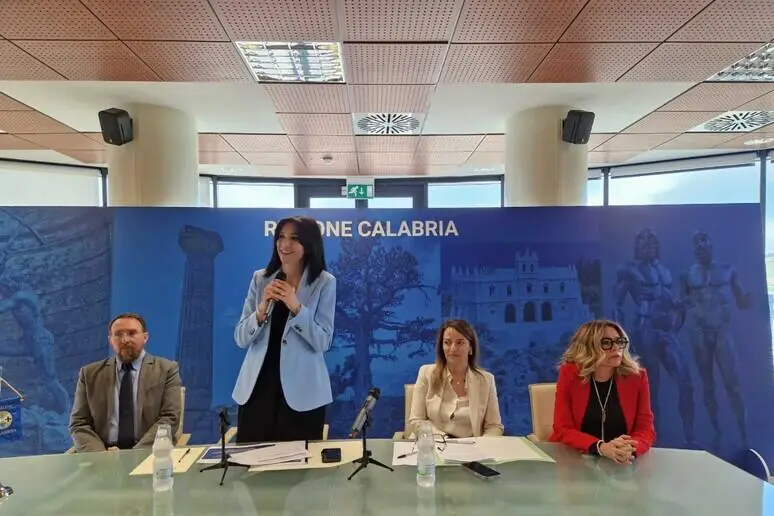 Giusi Princi parla in conferenza stampa