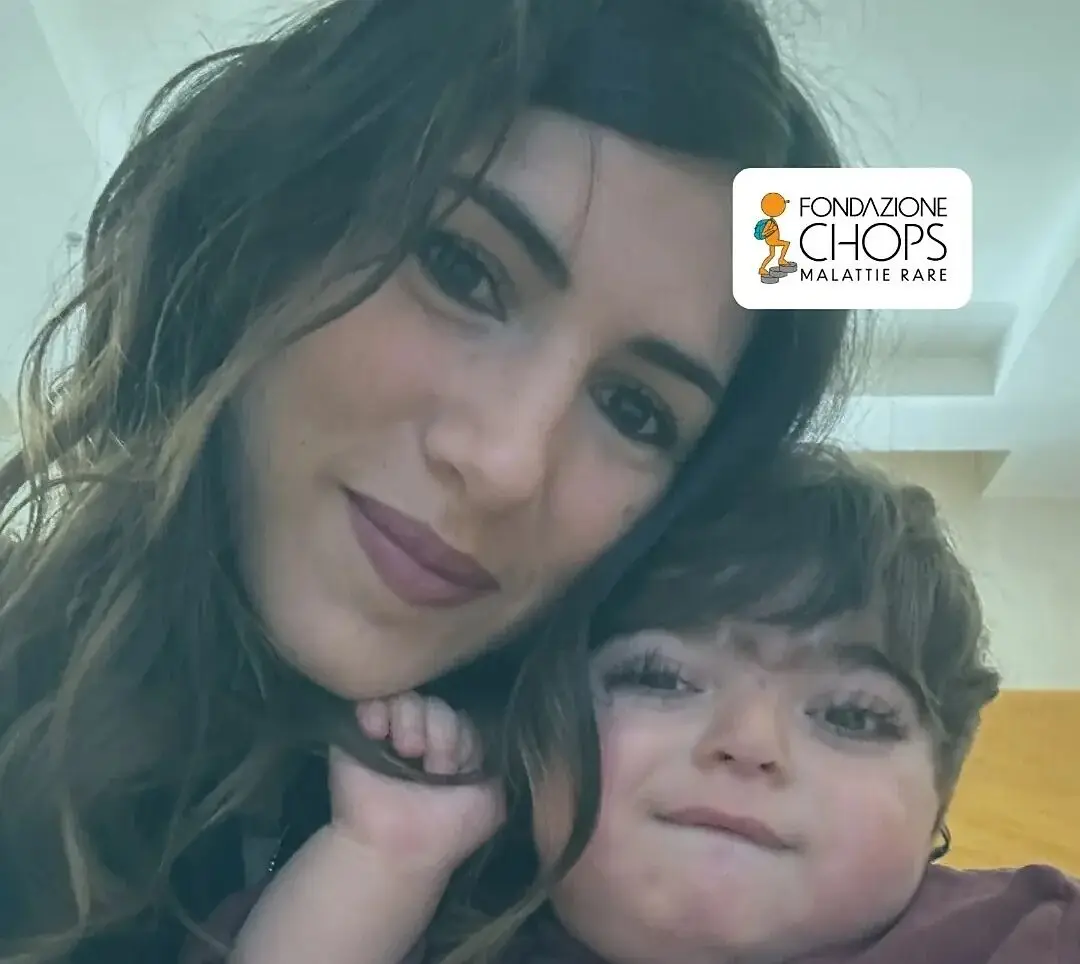 Mamma Manuela insieme a Mario