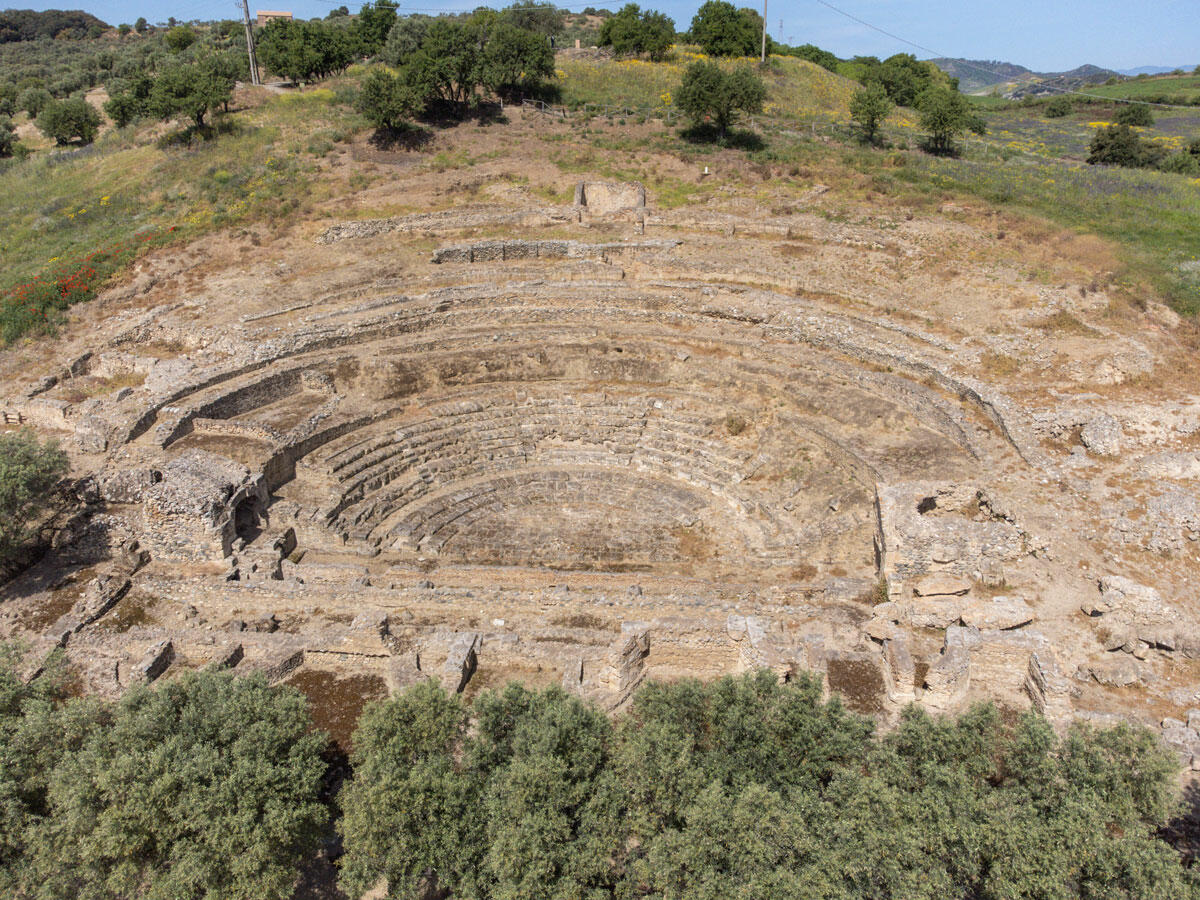 Una parte del Parco Scolacium