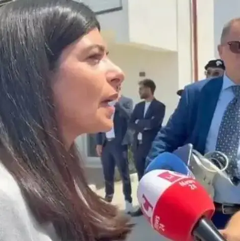 La presidente Colosimo