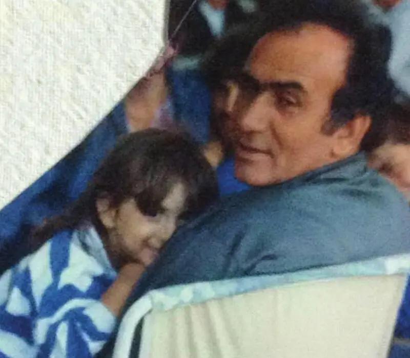 Giuseppe Biccheri e la nipotina