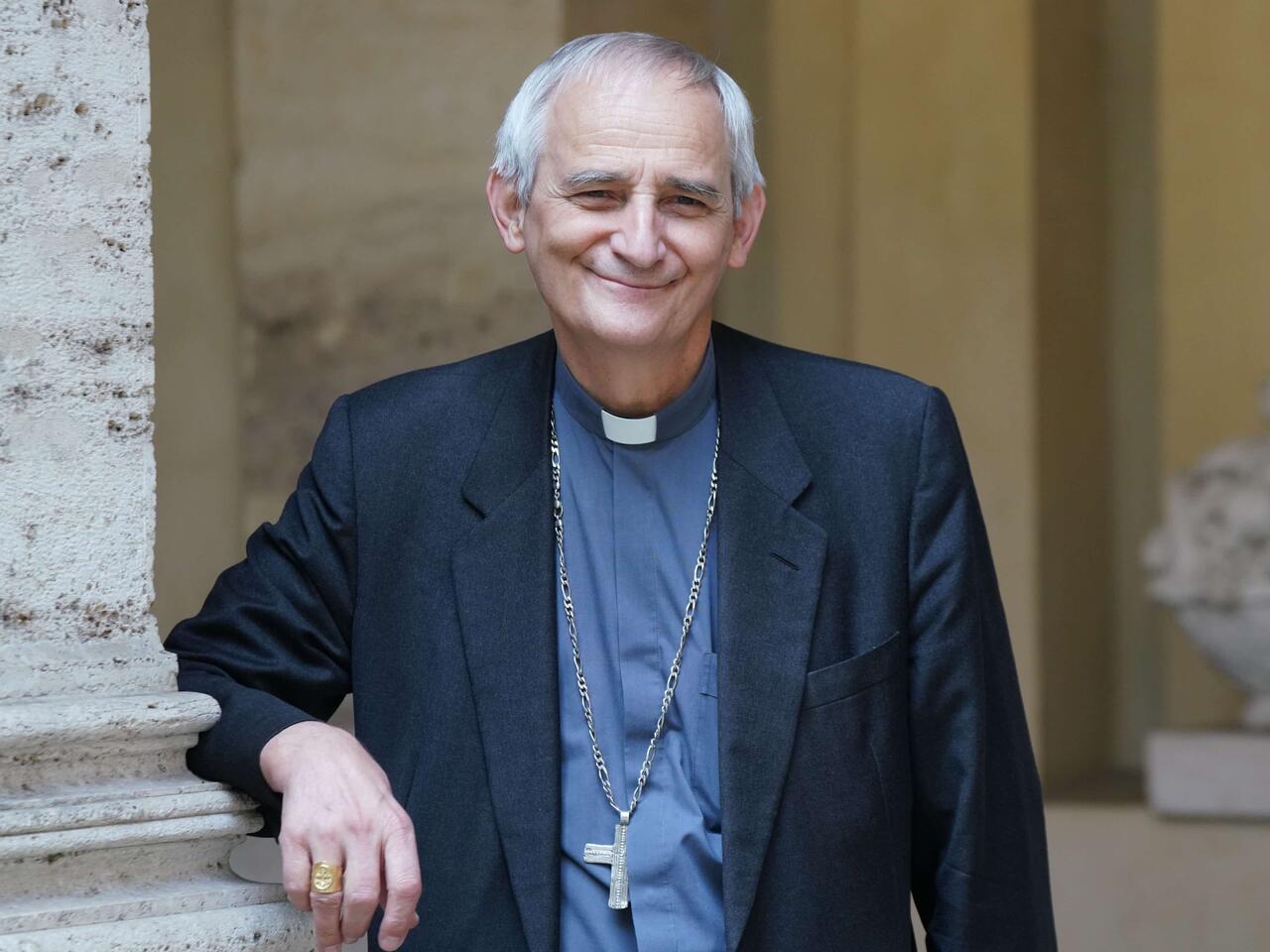 Il cardinale Zuppi