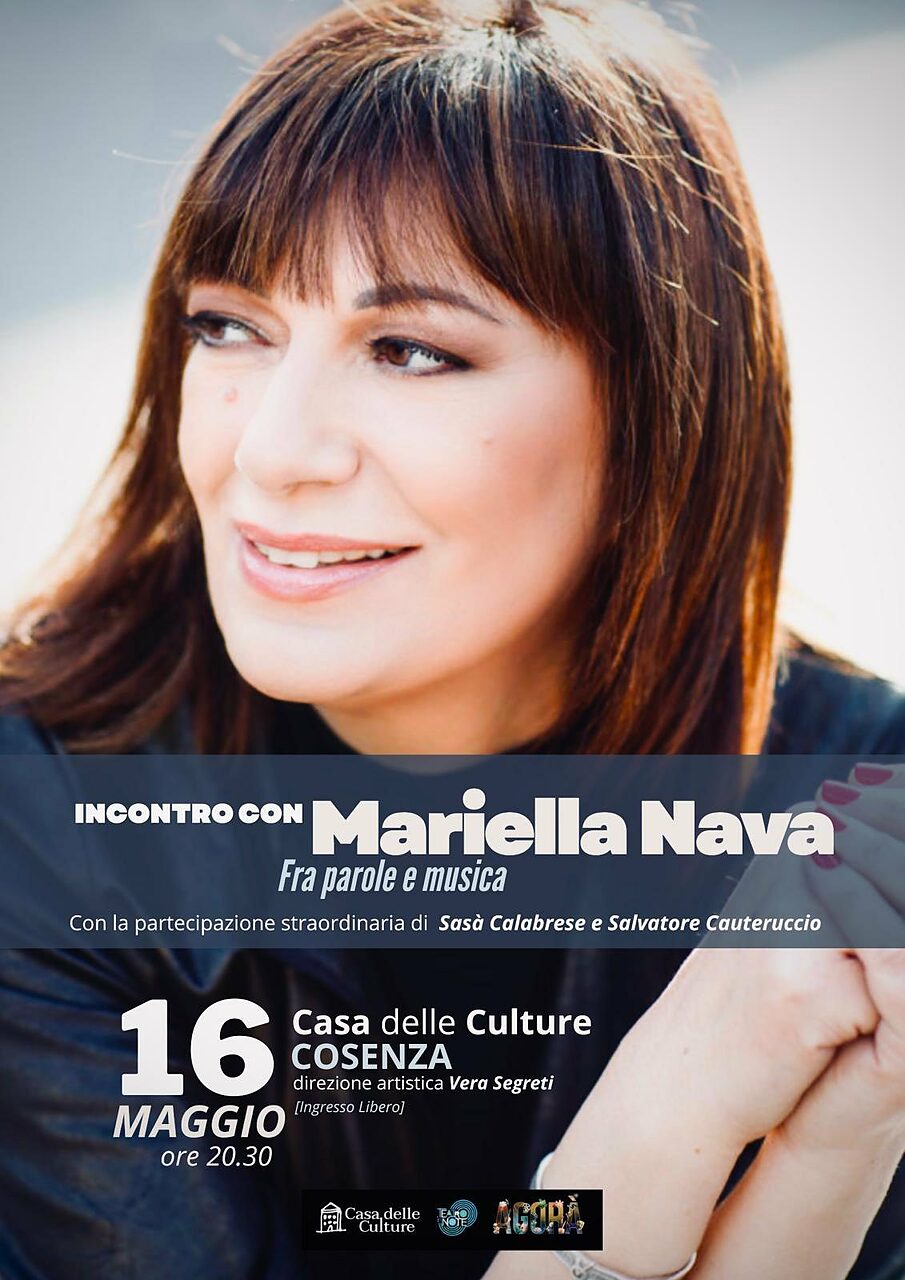 Mariella Nava alla Casa delle Culture di Cosenza