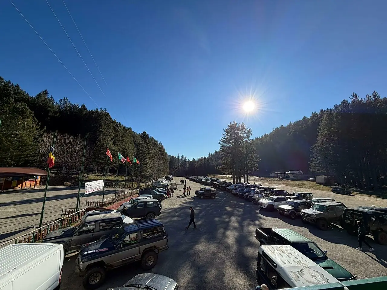 Un momento del raduno a Lorica