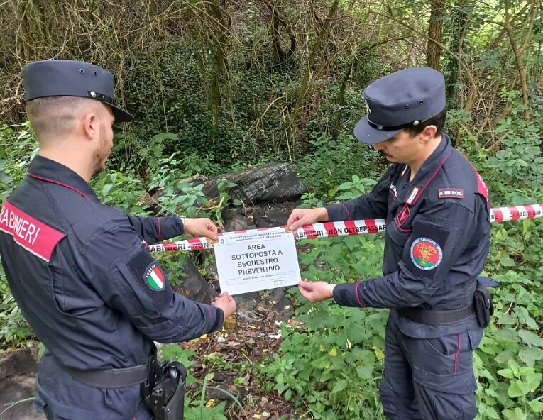 Il sequestro dei carabinieri