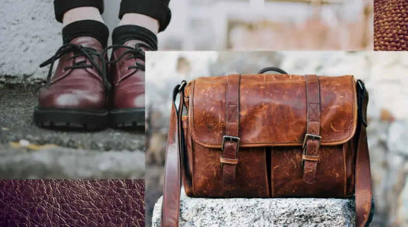 Scarpe e borsa in pelle