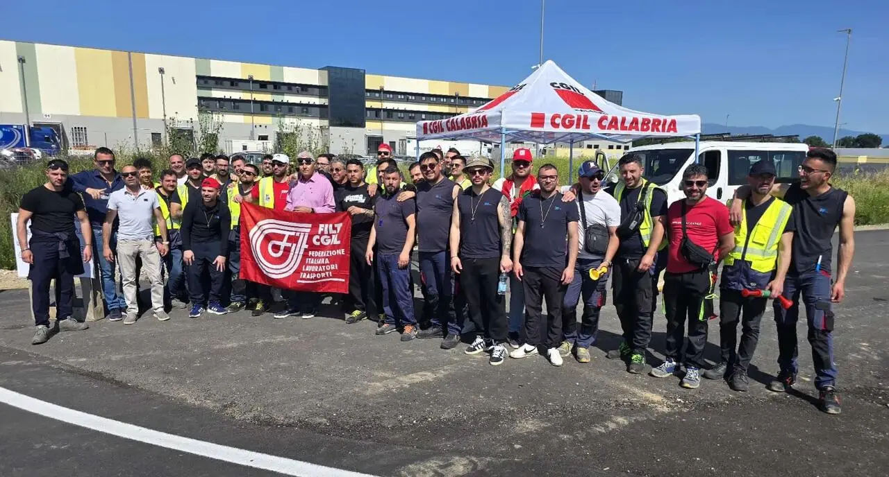 Sciopero alla Tre Emme di Montalto Uffugo