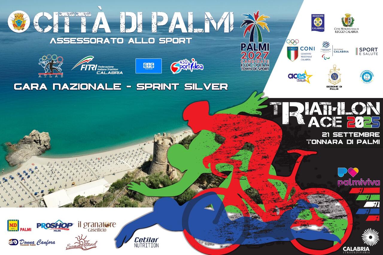 Locandina Triathlon Race 2025