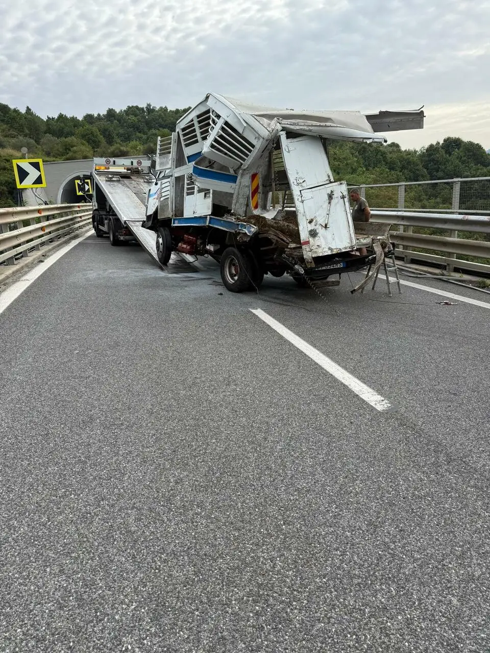 L'incidente sull'A2
