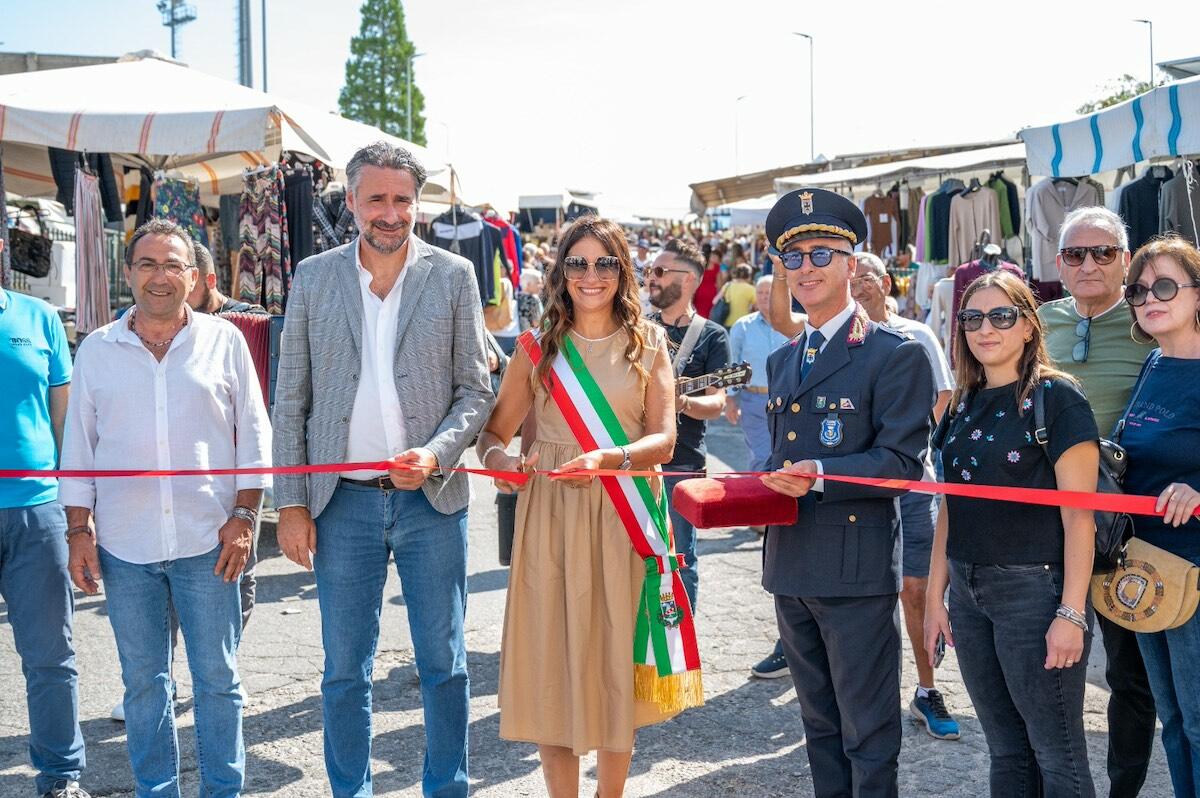 L'inaugurazione della fiera