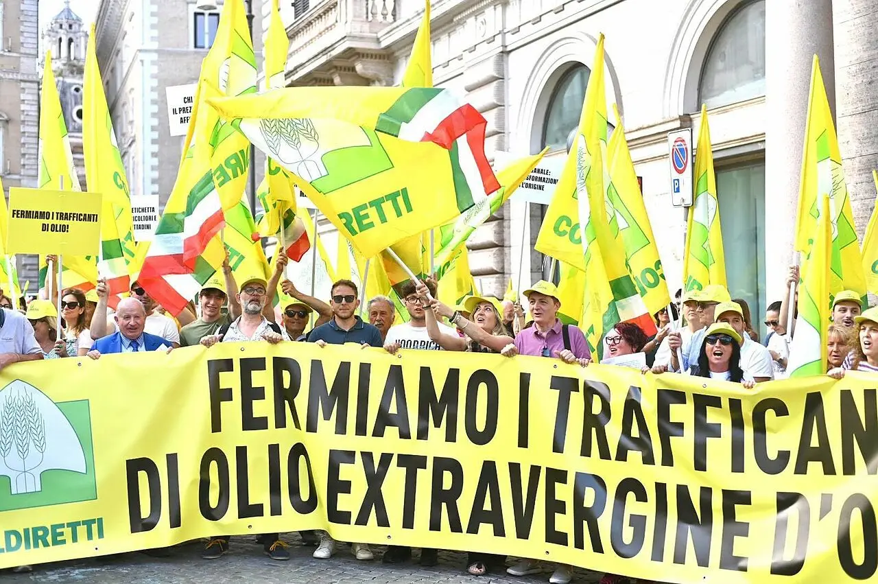 Una mobilitazione di Coldiretti