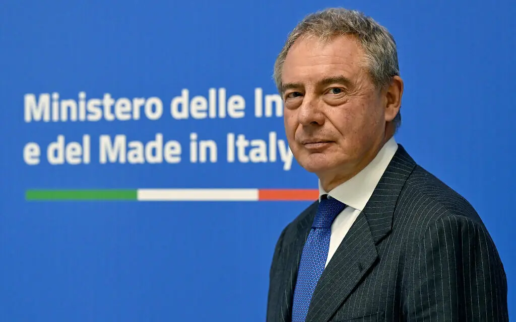Il ministro Adolfo Urso