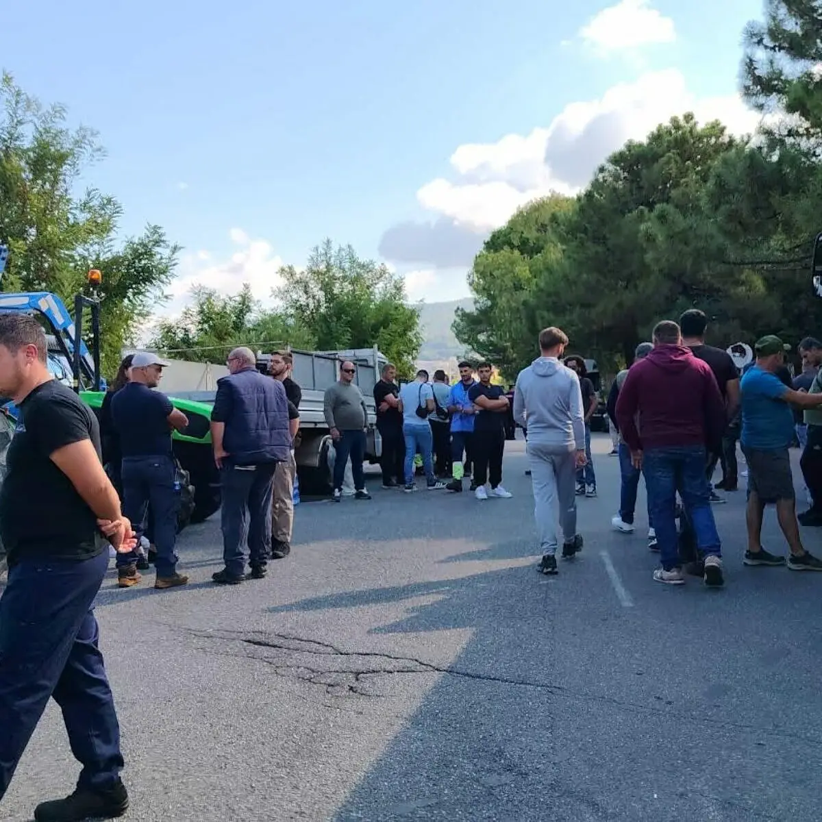 Protesta agricoltori aeroporto lamezia